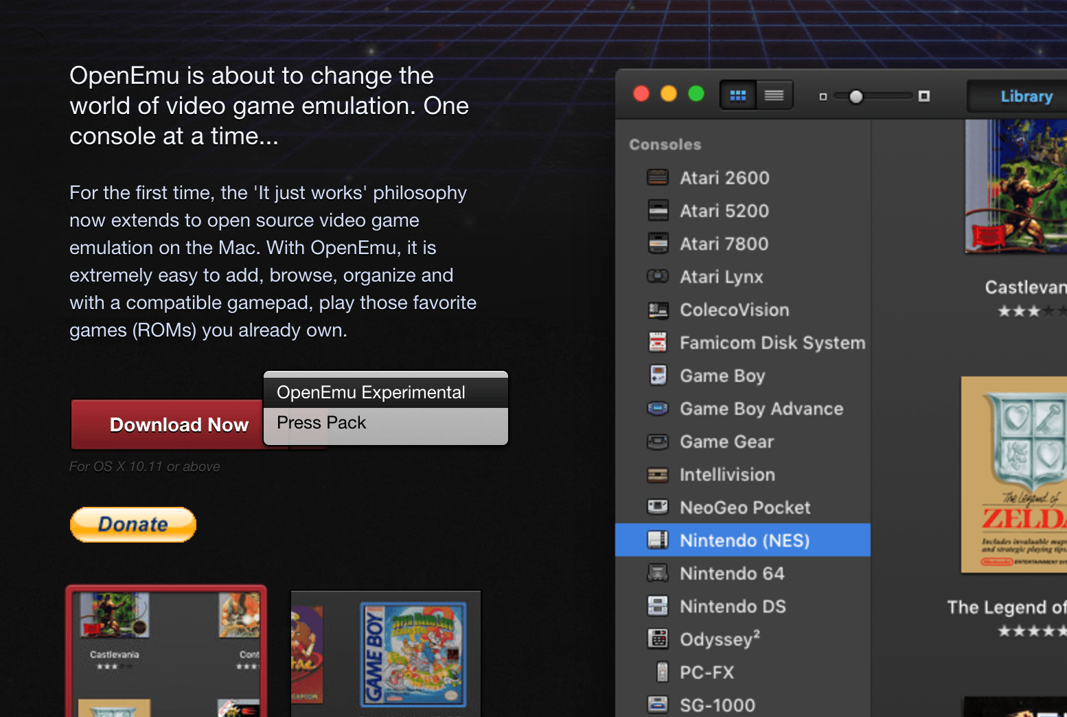 mac os x emulator download for windows 10